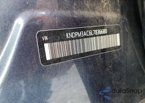2020 Kia Sportage Lx from USA, damaged, VIN KNDPM3AC6L7836680